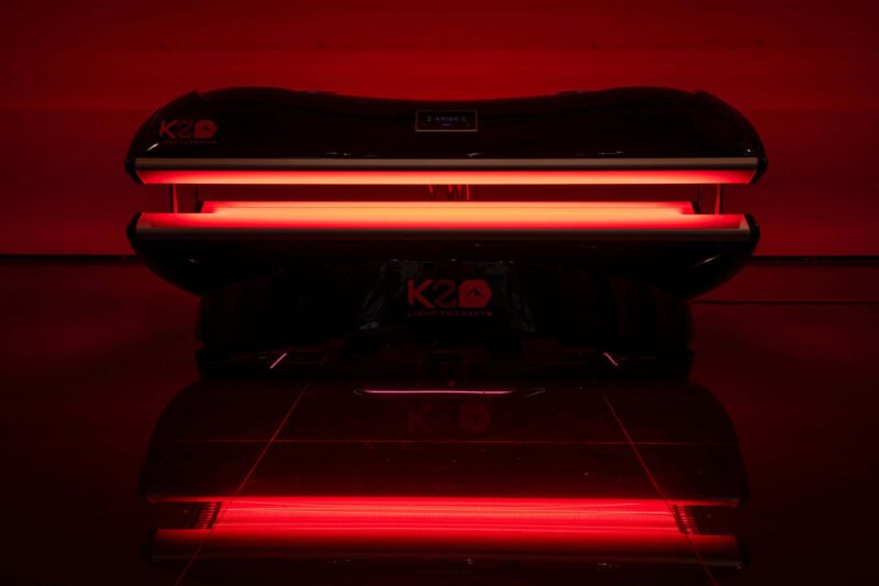 K2 red light therapy pod
